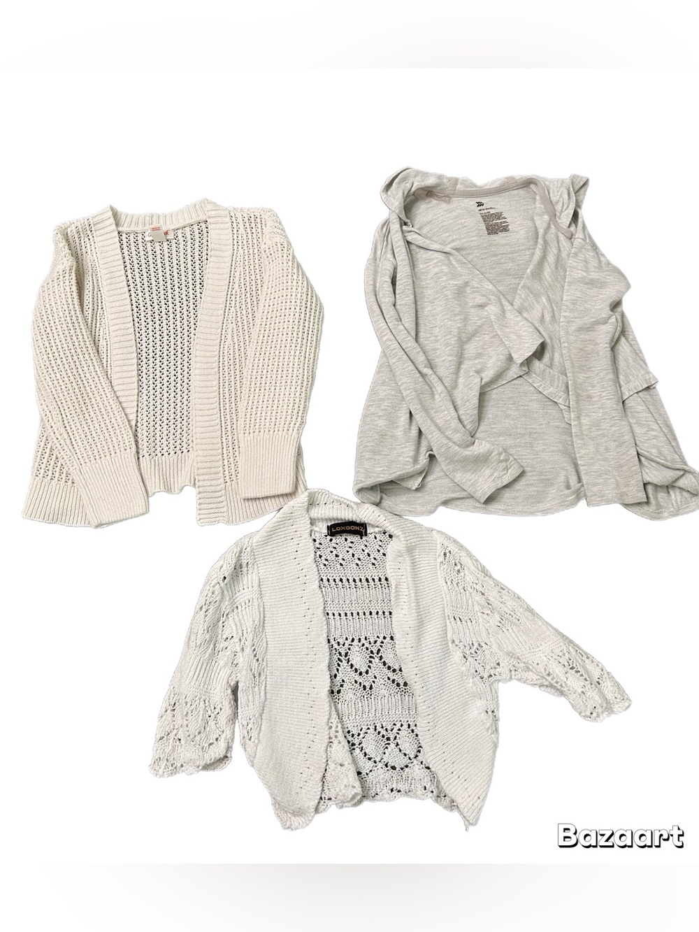 Girls Cardigan & Cover Up Bundle Size 4X & 6 | 3 Pieces